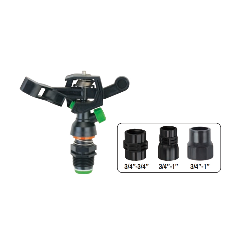 DC-S37 öntöző öntözőrendszer 3/4 hüvelykes fúvókás terepi ütős sprinkler